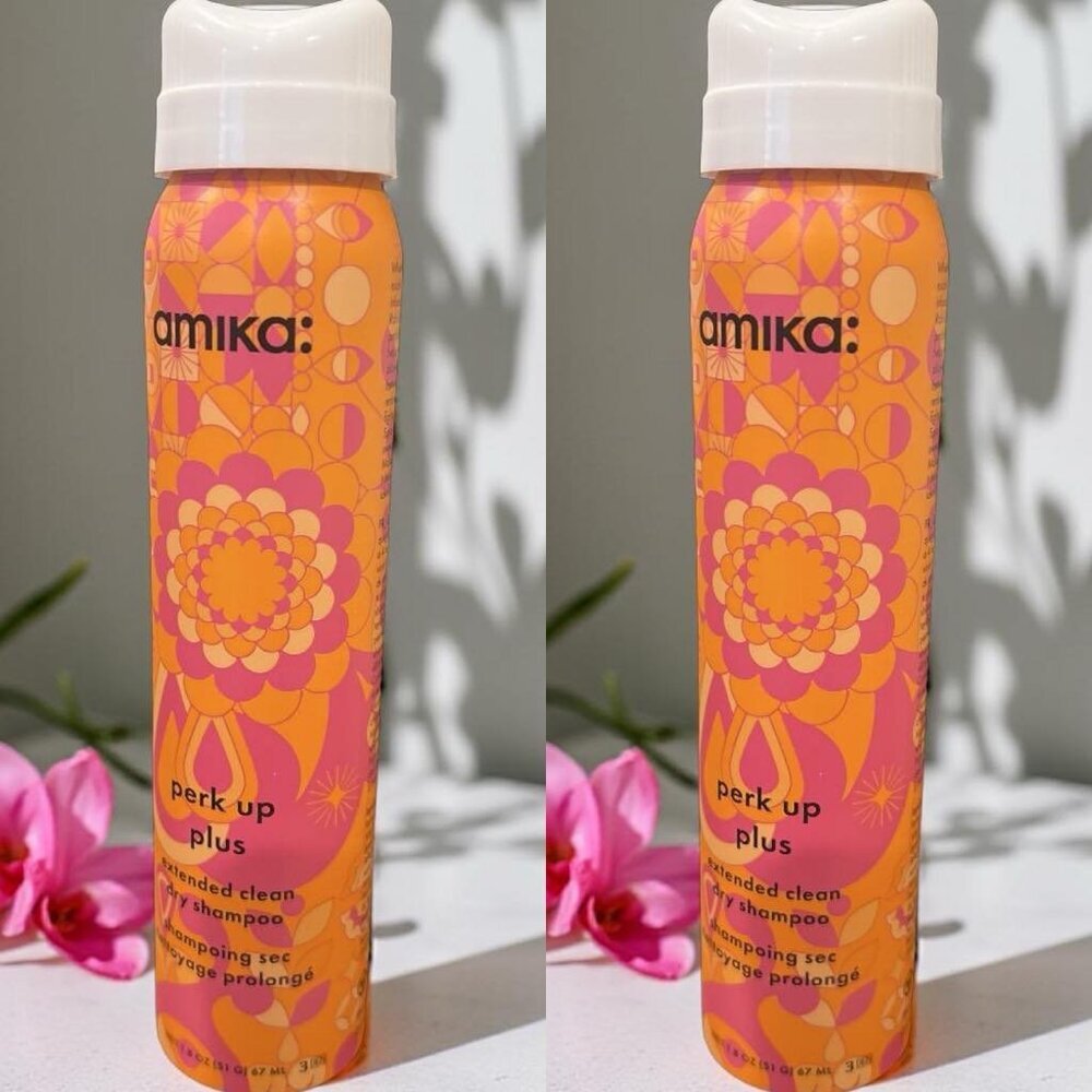 Amika Perk Up Plus Extended Clean Dry Shampoo 1.8 oz _ 2 units